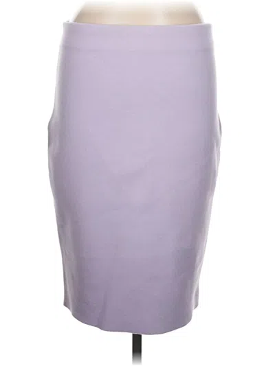 Pre-owned Express Formal Skirt In Purple