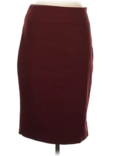 Pre-owned Express Formal Skirt In Red
