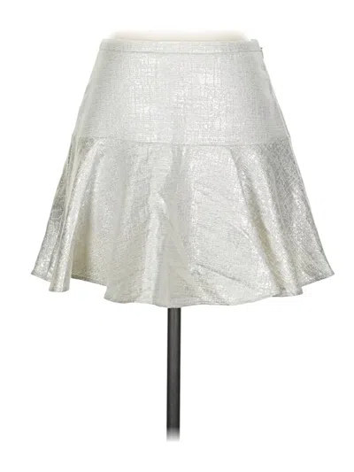 Express Formal Skirt In Silver