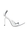 Express Heels In Silver