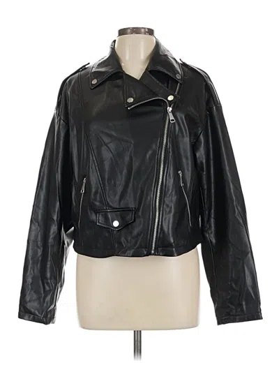 Pre-owned Express Jacket In Black