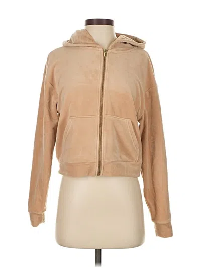 Pre-owned Express Jacket In Brown