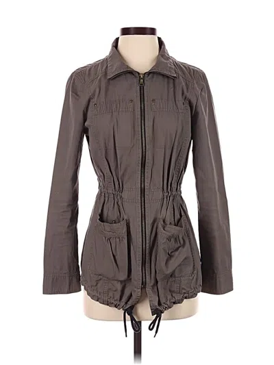 Pre-owned Express Jacket In Gray