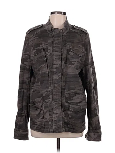 Pre-owned Express Jacket In Gray
