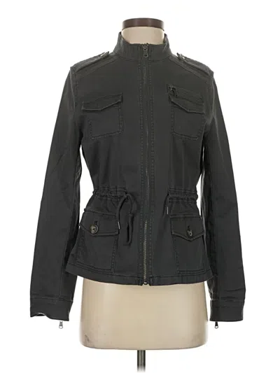Pre-owned Express Jacket In Gray