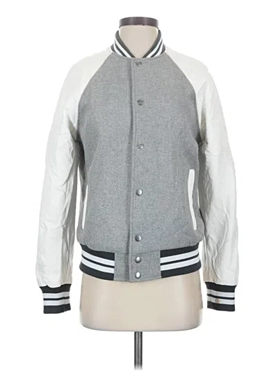 Pre-owned Express Jacket In Gray