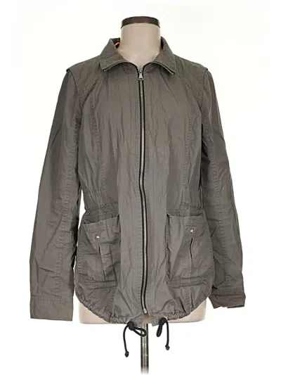 Pre-owned Express Jacket In Gray