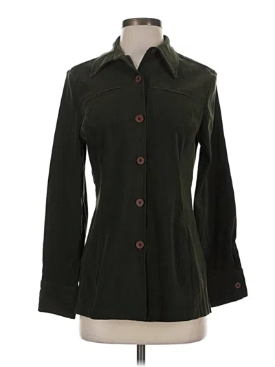 Pre-owned Express Jacket In Green