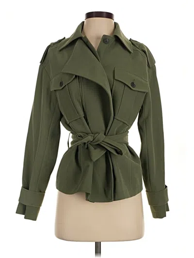 Pre-owned Express Jacket In Green