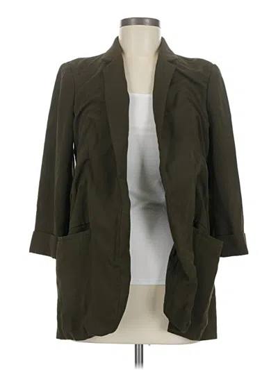 Pre-owned Express Jacket In Green