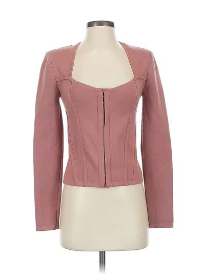 Pre-owned Express Jacket In Pink