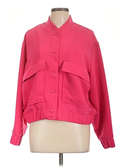 Pre-owned Express Jacket In Pink