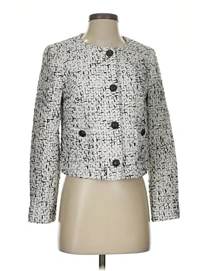 Pre-owned Express Jacket In Silver