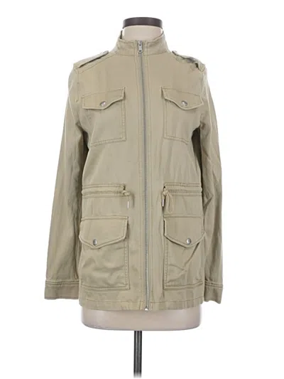 Pre-owned Express Jacket In Tan