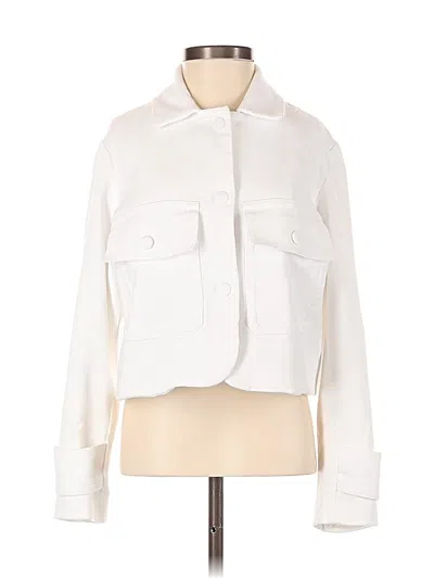 Pre-owned Express Jacket In White