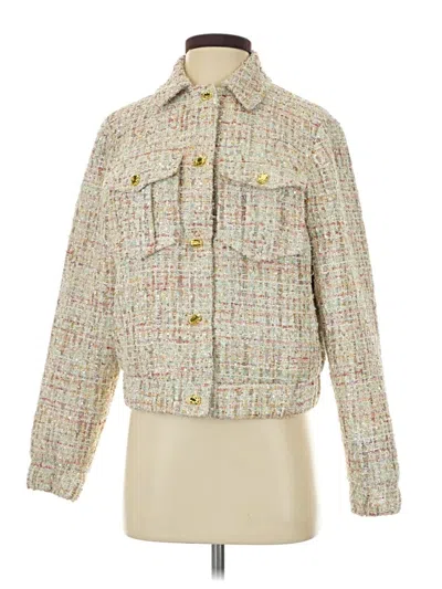 Pre-owned Express Jacket In White