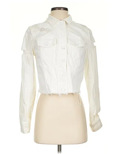 Pre-owned Express Jacket In White