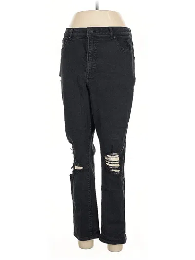 Pre-owned Express Jeans In Black