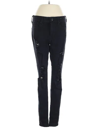 Pre-owned Express Jeans In Black