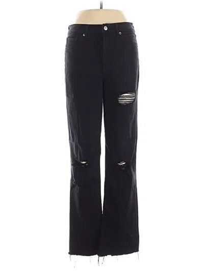 Pre-owned Express Jeans In Black