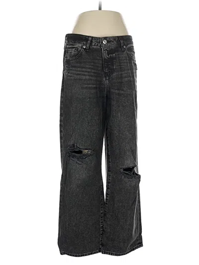 Pre-owned Express Jeans In Black
