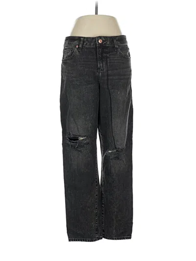 Pre-owned Express Jeans In Black
