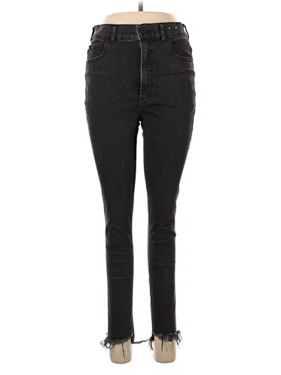 Pre-owned Express Jeans In Black
