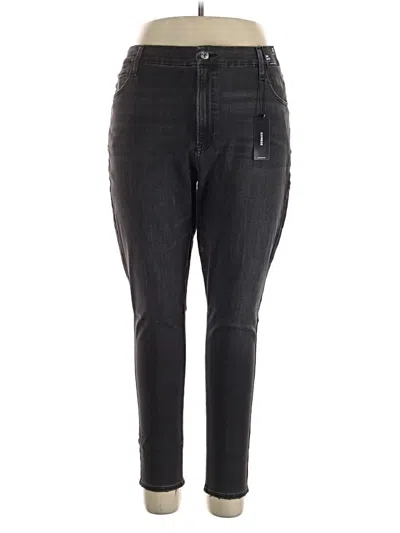 Pre-owned Express Jeans In Black