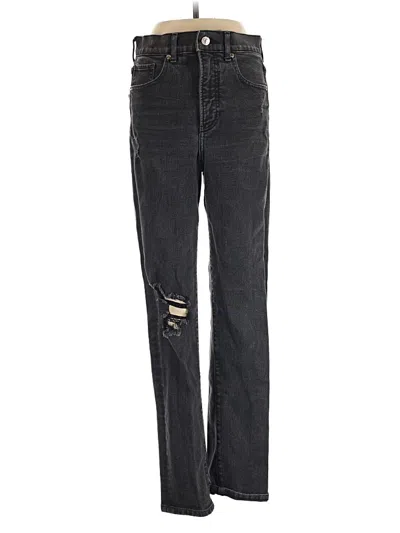 Pre-owned Express Jeans In Black