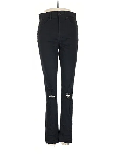 Pre-owned Express Jeans In Black
