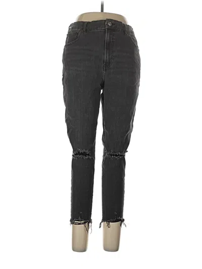 Pre-owned Express Jeans In Black