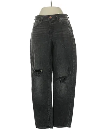Pre-owned Express Jeans In Black