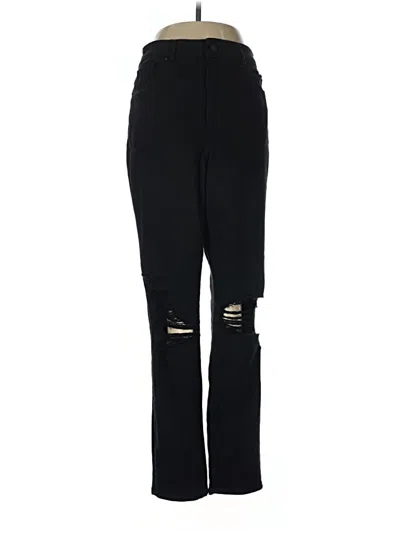 Pre-owned Express Jeans In Black