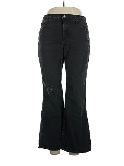 Pre-owned Express Jeans In Black