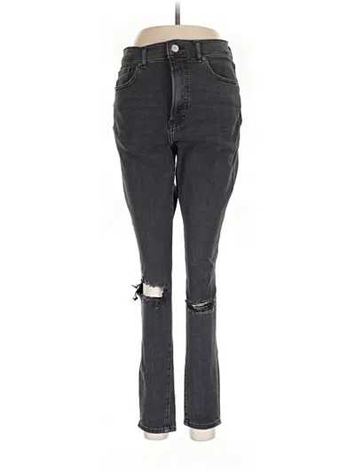 Pre-owned Express Jeans In Black