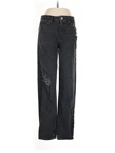 Pre-owned Express Jeans In Black
