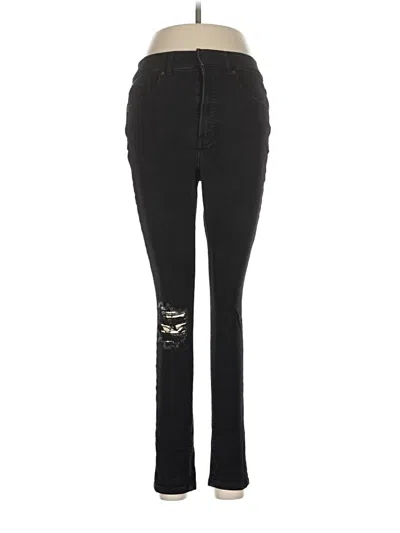 Pre-owned Express Jeans In Black