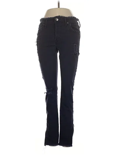 Pre-owned Express Jeans In Black
