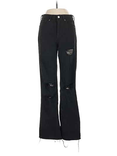 Pre-owned Express Jeans In Black