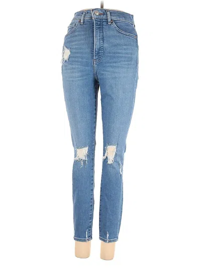 Pre-owned Express Jeans In Blue