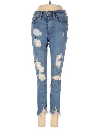 Pre-owned Express Jeans In Blue