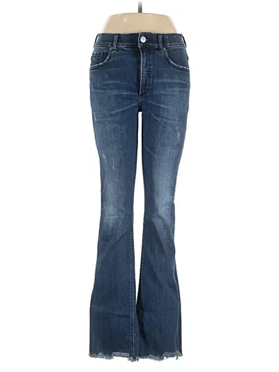 Pre-owned Express Jeans In Blue