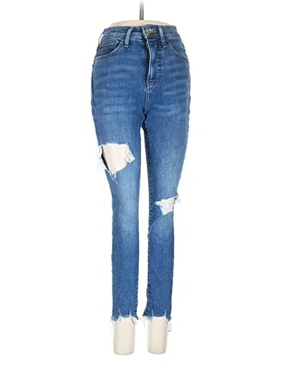 Pre-owned Express Jeans In Blue