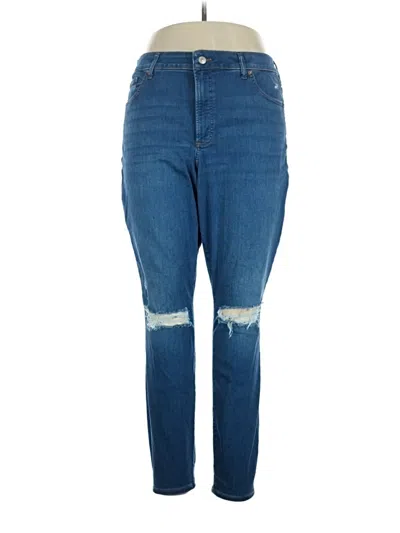 Pre-owned Express Jeans In Blue
