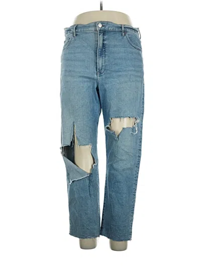 Pre-owned Express Jeans In Blue