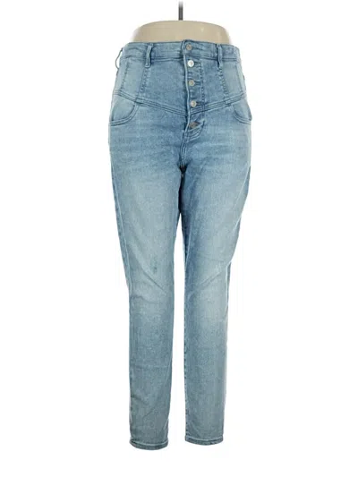 Pre-owned Express Jeans In Blue