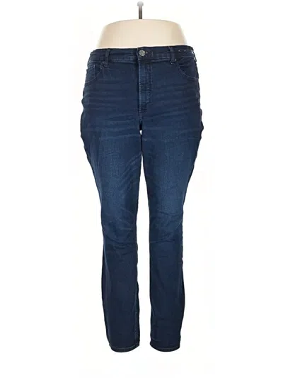 Pre-owned Express Jeans In Blue