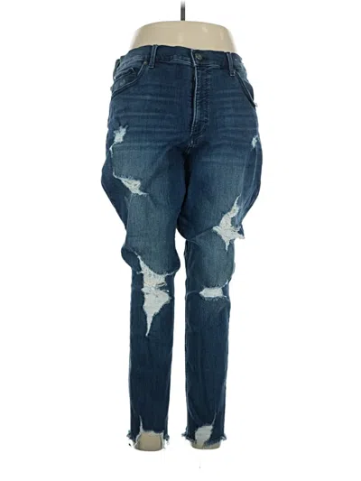 Pre-owned Express Jeans In Blue