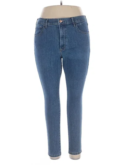 Pre-owned Express Jeans In Blue
