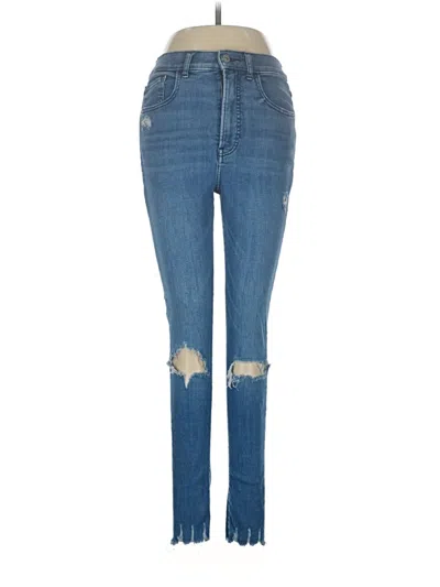 Pre-owned Express Jeans In Blue